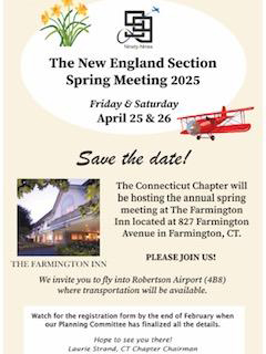 NE 99s Spring Section Meeting