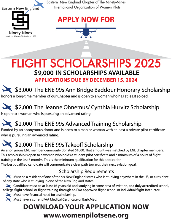 2025 ENE Scholarship Flyer